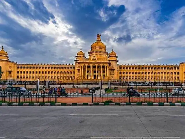 Mysore Palace illuminated