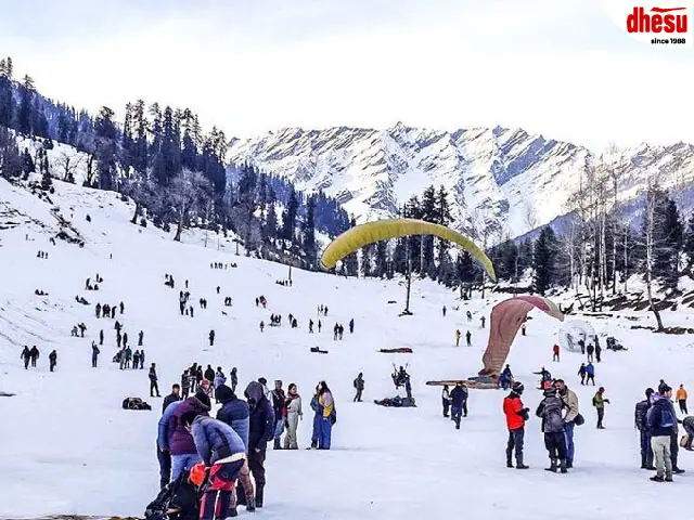 Solang Valley Manali snow