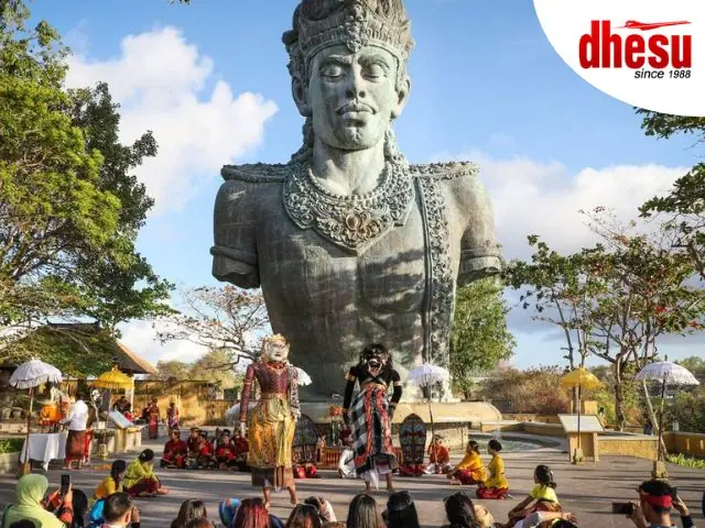Garuda Wisnu Kencana GWK statue 121 metres Bukit Peninsula Bali