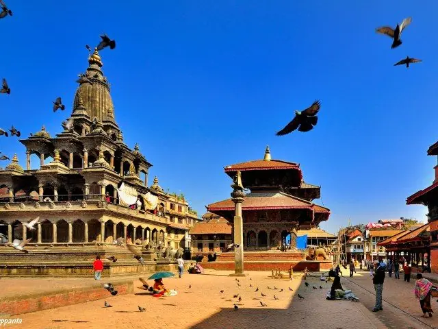 Patan Durbar Square in the Kathmandu Valley, Nepal
