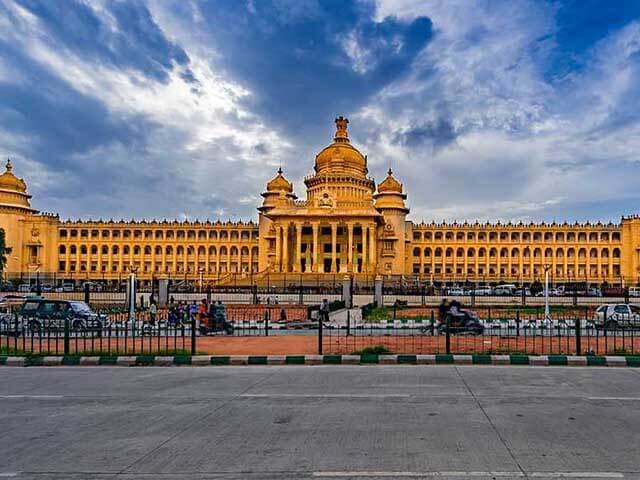 Mysore Palace illuminated